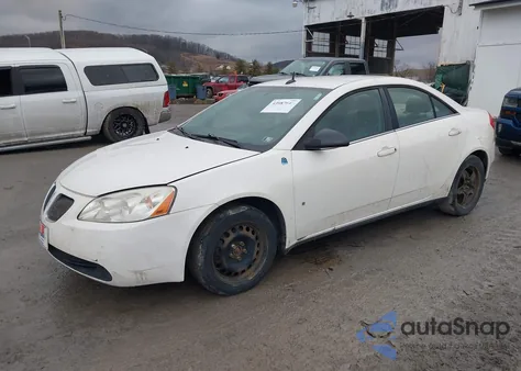 2008 Pontiac G6 Value Leader z USA, uszkodzony, nr VIN 1G2ZF57B184152839